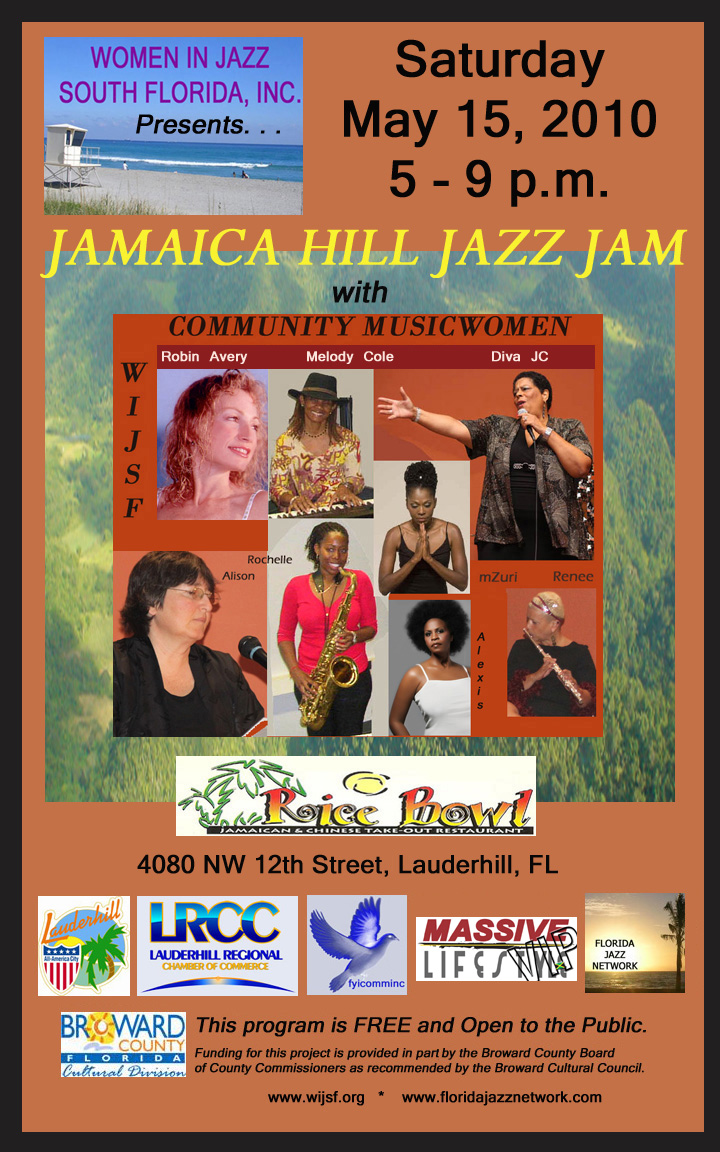 Women in Jazz       South Florida, Inc.